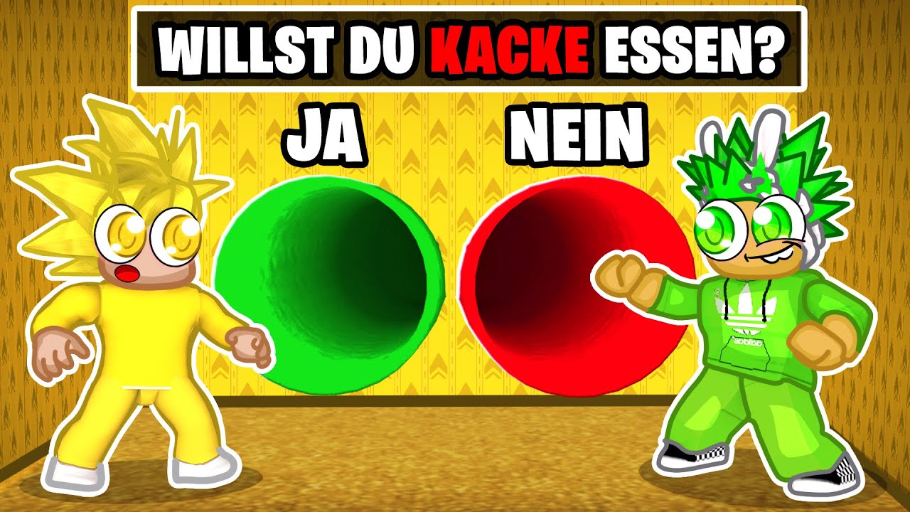 WÄHLE nicht die FALSCHE RUTSCHE in ROBLOX!