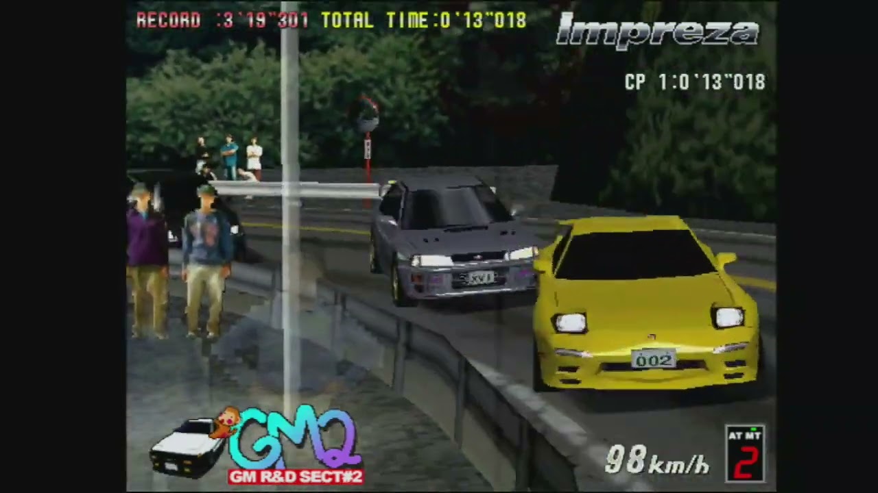 基板TAITOバトルギア 弩級逆レース GC8 STi ENDROLLあり