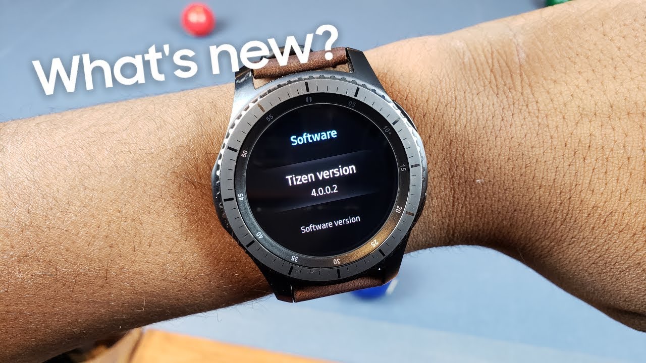 Tizen 4 for Gear S3 Update: Quick Look
