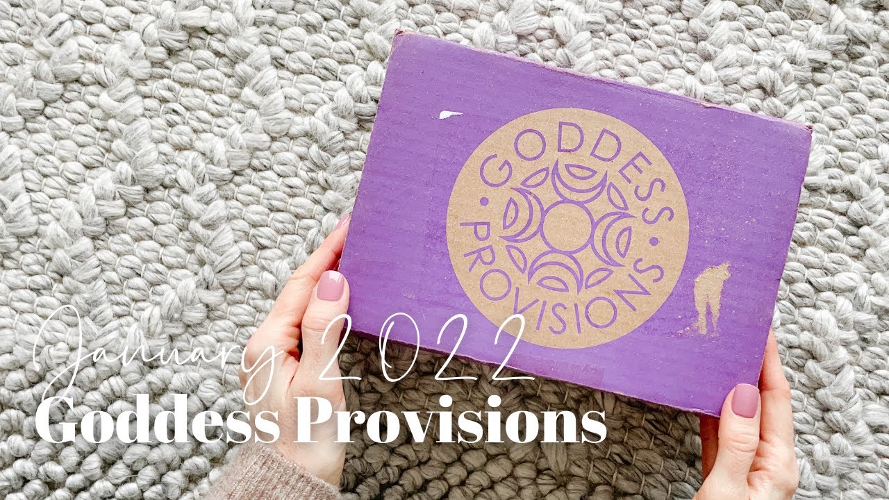 Goddess Provisions Unboxing January 2022: Spiritual Subscription Box