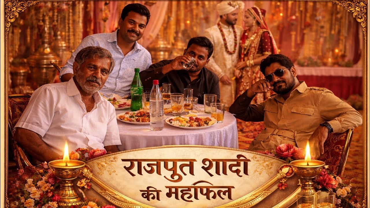 Royal Rajput Wedding Mahfil 👑 | Traditions & Celebration