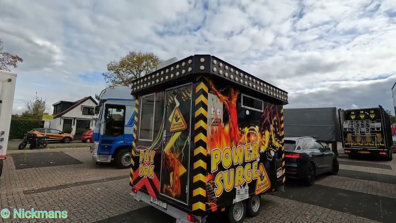 Opbouw Halloween kermis Dieren oktober 2025
