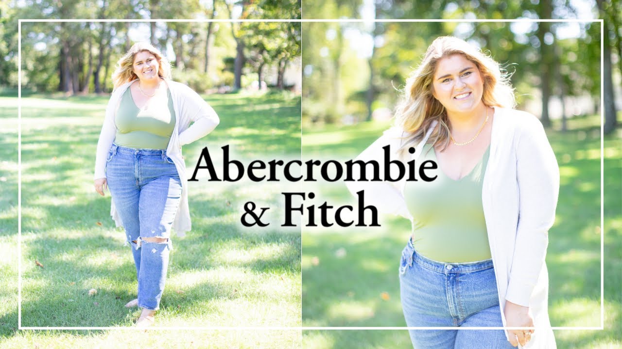 will ABERCROMBIE jeans fit a size 22?? try on and first impressions