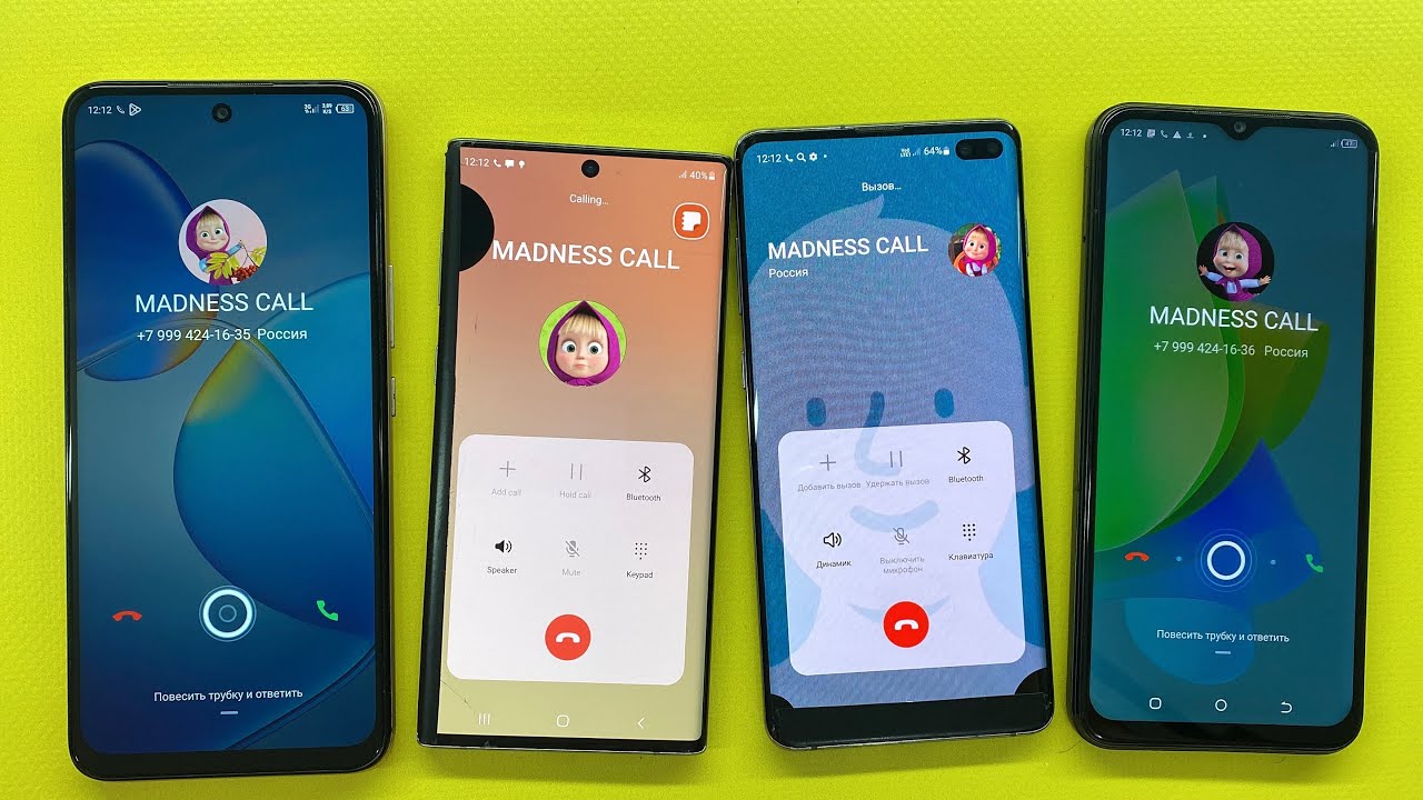 Incoming Call Infinix HOT 12 Play Vs TECNO POP 6 Pro / Outgoing Call Samsung Galaxy 10+ Vs Note 10