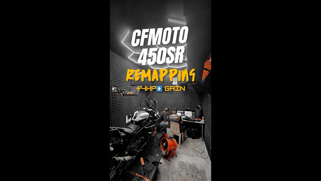 REMAPPING CFMOTO 450SR WITH ALIENTECH & DIMSPORTS