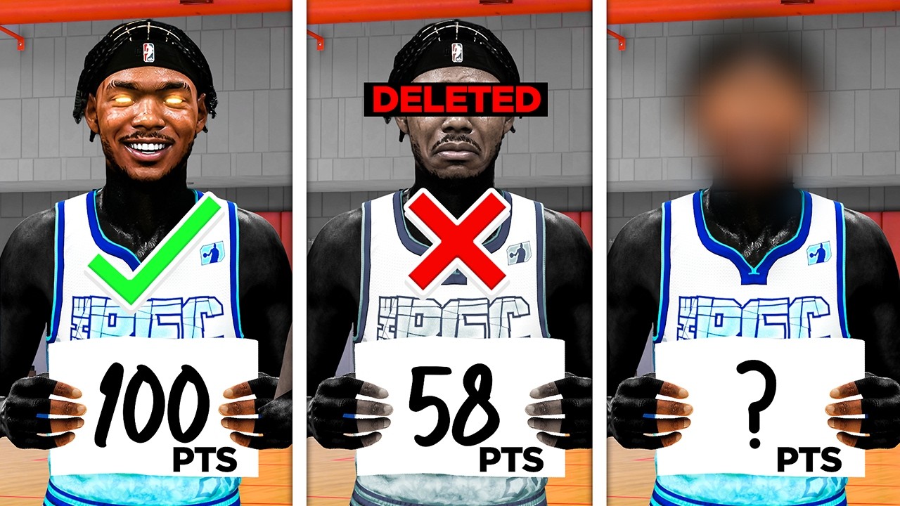 I MUST SCORE 100 POINTS IN THE REC, OR I DELETE MY BUILD...