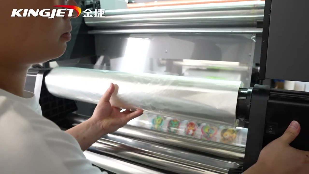 How KINGJET UV DTF Printer Making Double Side Pattern Effect ?