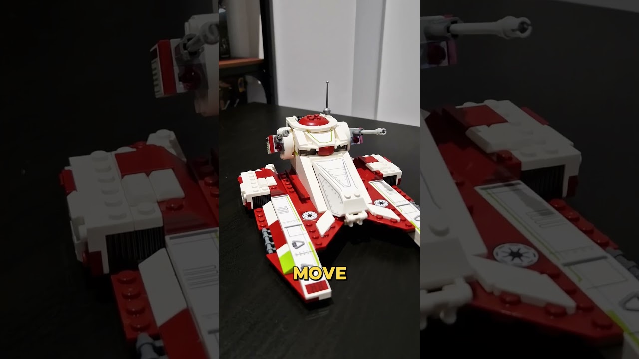 LEGO Star Wars 75432 Review: Republic Fighter Tank #lego  #starwars  #legostarwars #legoreview #toys