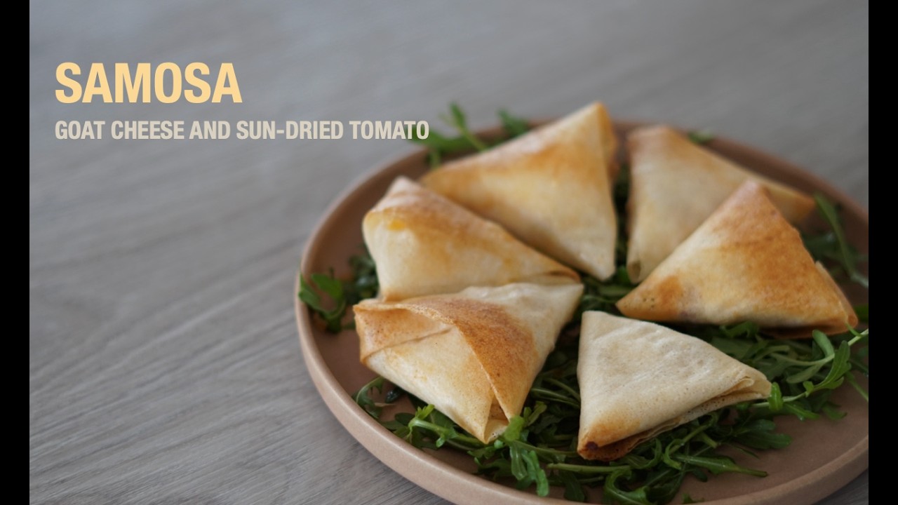 Easy Cheese Samosas | Cozy Cooking ASMR