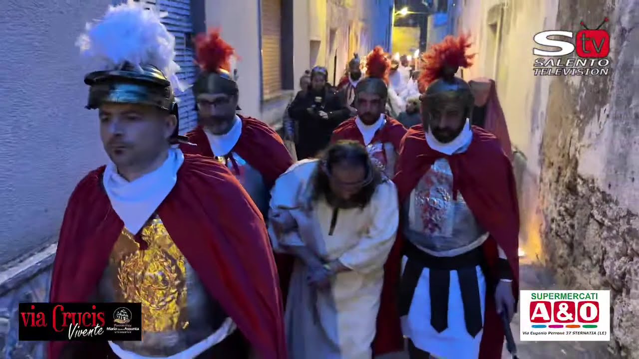 Sternatia (Le) : VIA CRUCIS VIVENTE 2025 live