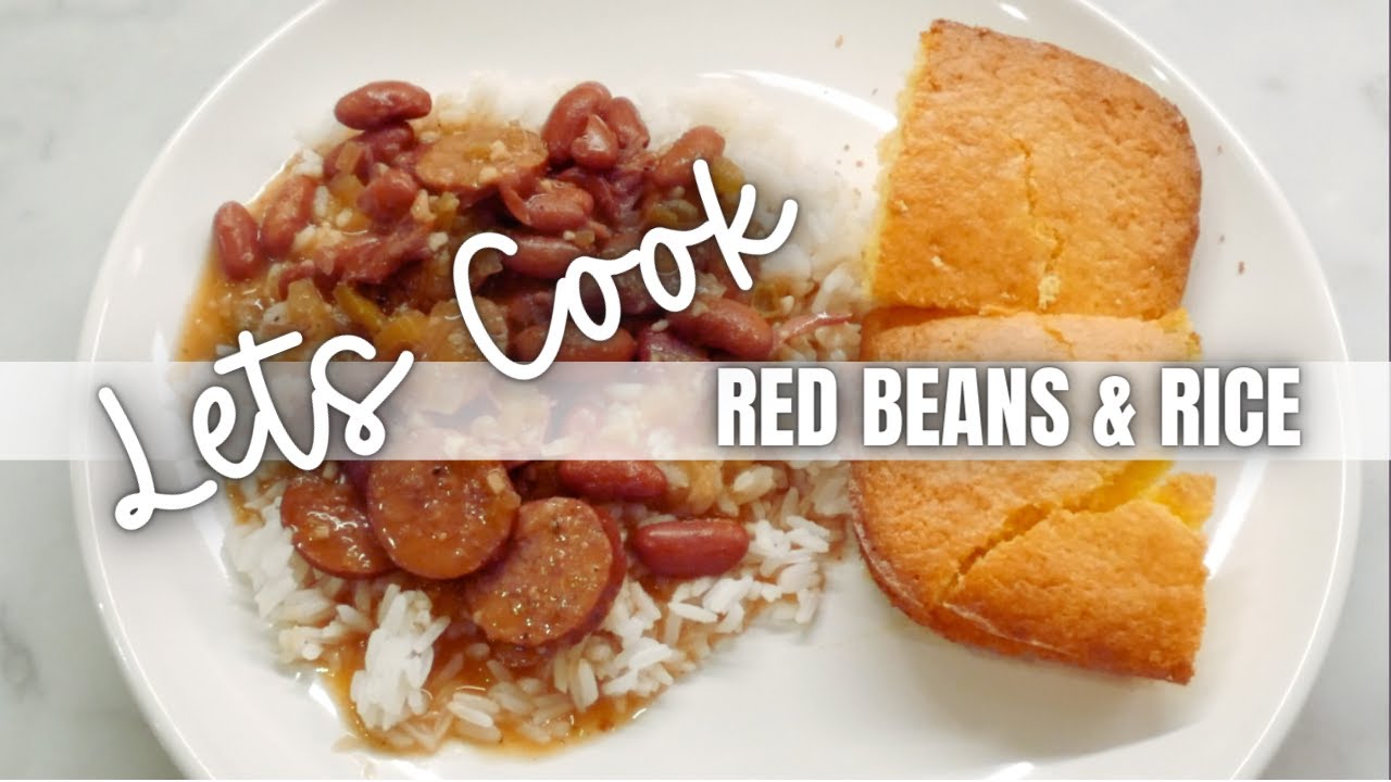 LETS COOK RED BEANS & RICE// TALIAH JENEE