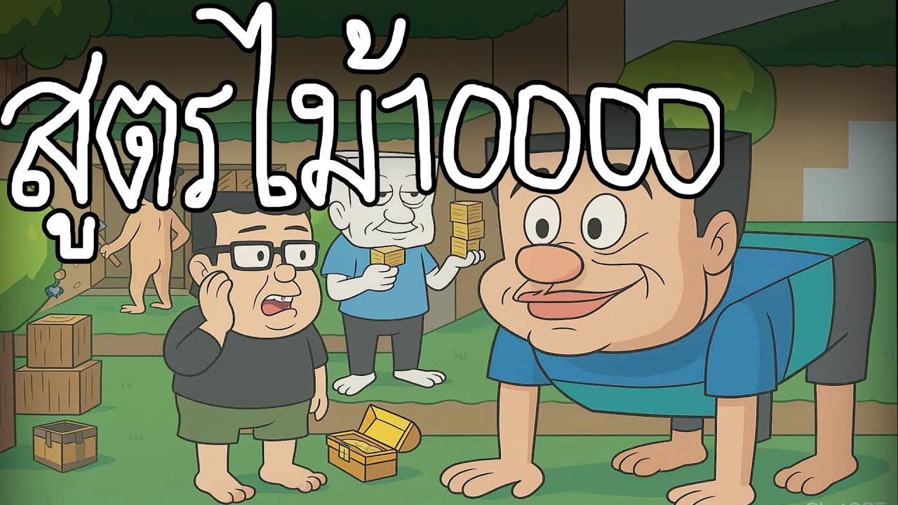 พี่คำนวนสูตรตัดไม้ 10000 (OPZTV ANIMATION)