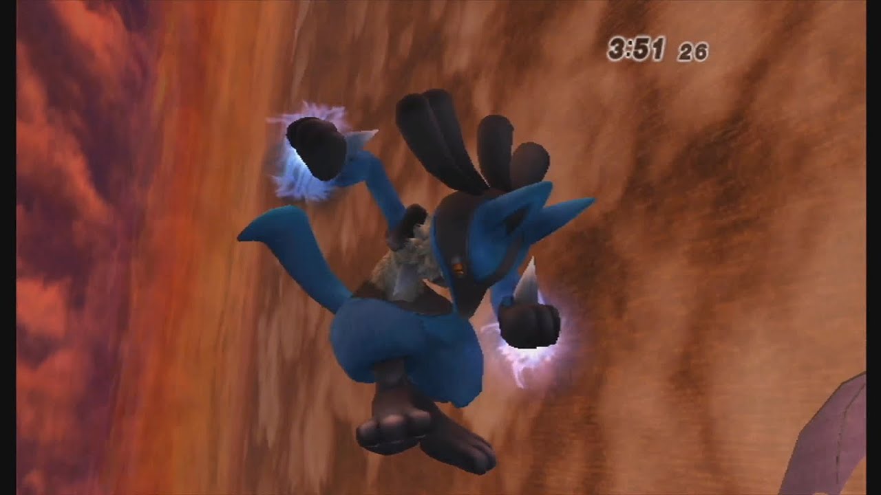 Super Smash Bros. Brawl: Classic Mode on Intense with Lucario