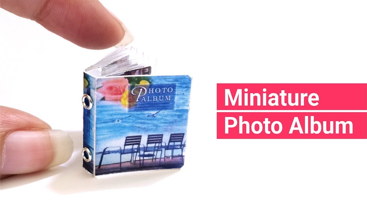 Miniature Photo Album Tutorial | The Dollhouse Project