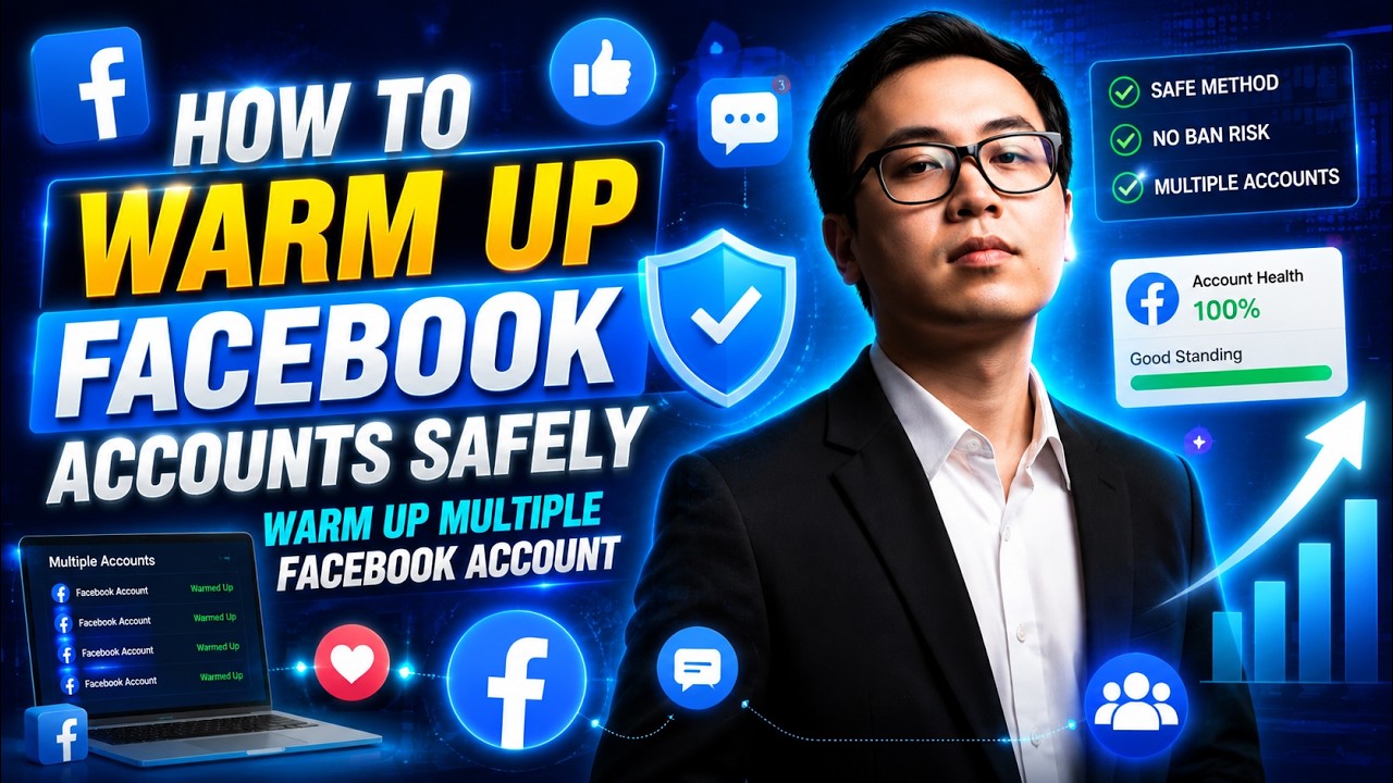 How To Warm Up Facebook Accounts Safety | Warm Up Multiple Facebook Account