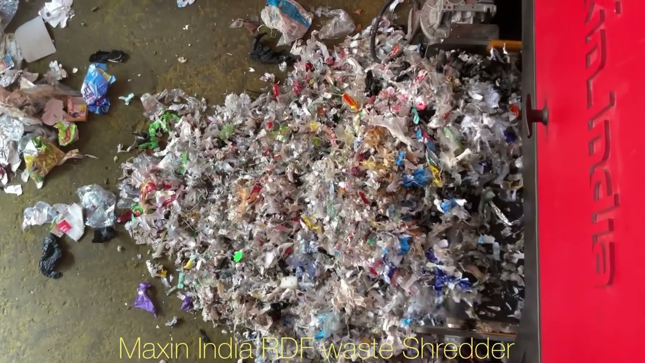 Carton Box Shredder, Corrugated Box Shredder, RDF Waste Shredder, RDF Waste Crusher, #WasteShredder