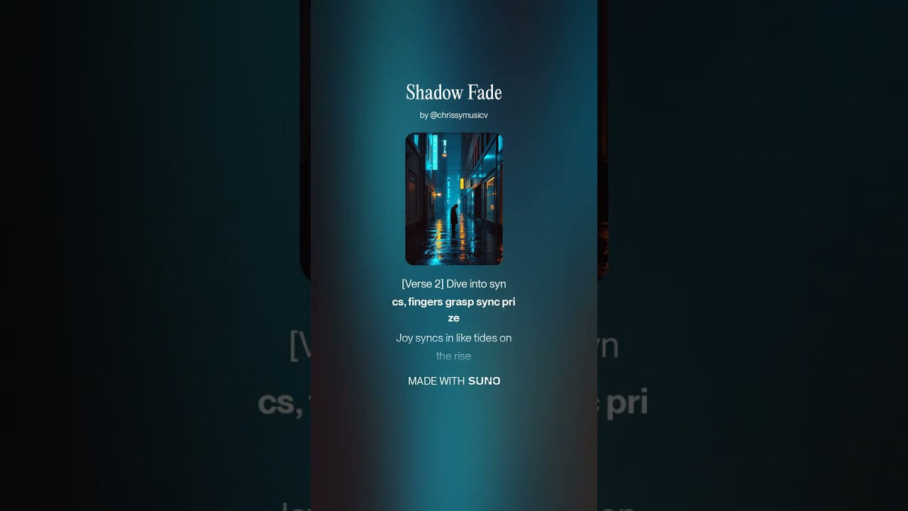 Shadow Fade #Music#NewMusic#MusicVideo#Singer#Song#MusicLover#InstaMusic#MusicIsLife