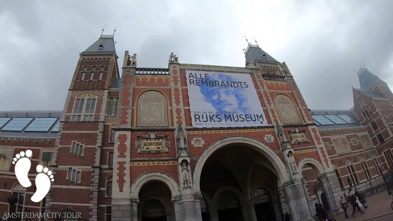 Rijksmuseum Walking tour 👣🌥 #MuseumFromHome 🏠