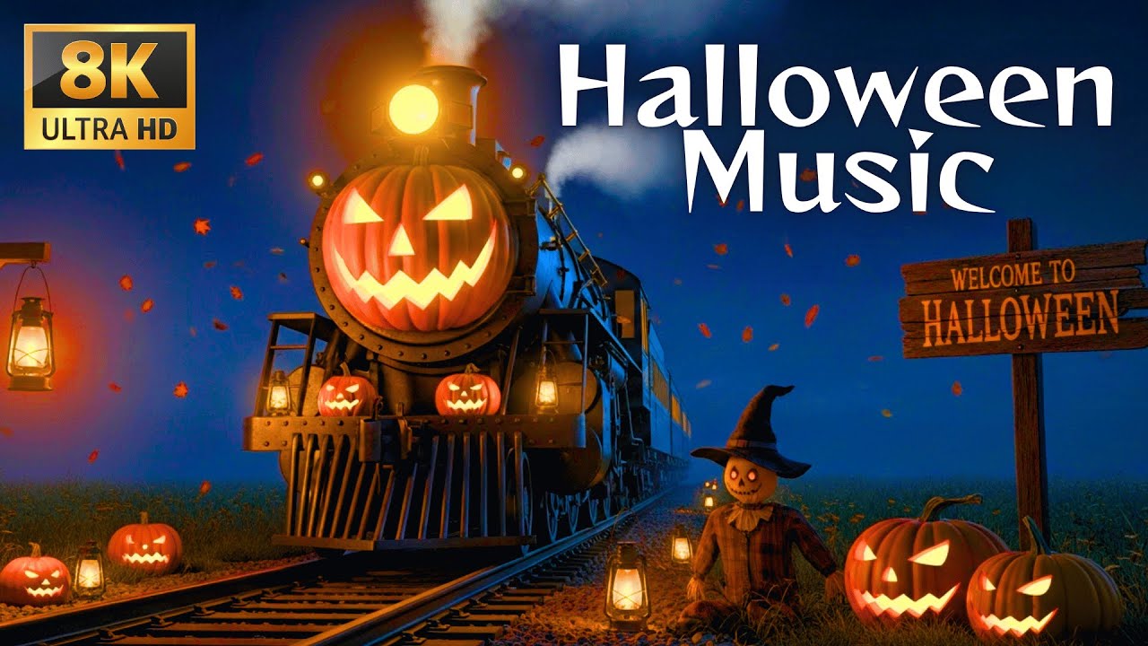 Halloween Background Music 🎃 Spooky Relaxing Background Ambience for a Chilling Relaxing Night