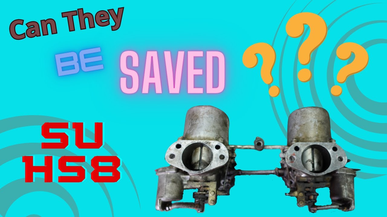 SU HS8 Carburettors Teardown, Inspection, Cleaning and Rebuild (The Jaguar/Daimler Project)