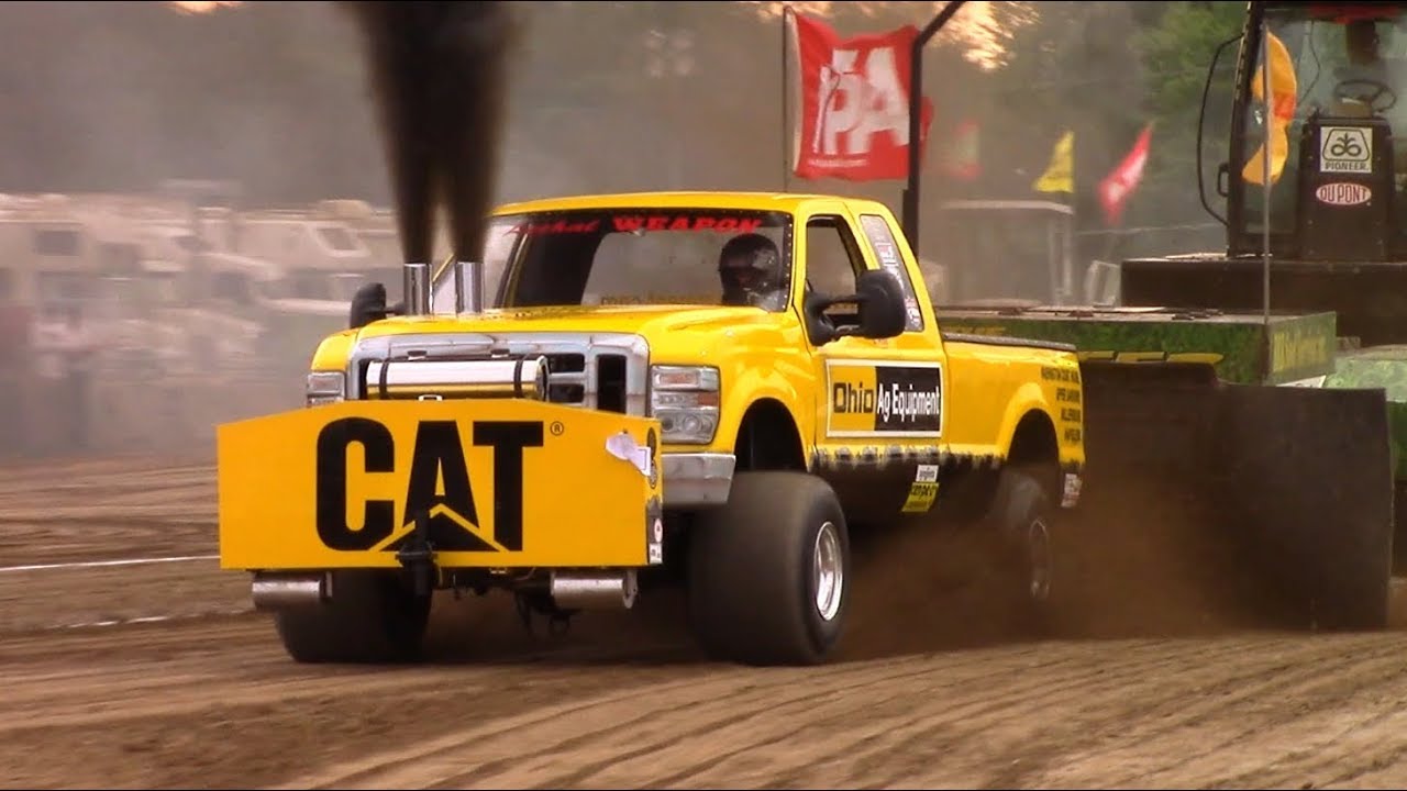 Tractor/Truck Pulls! 2018 Hudsonville Community Fair Pull NTPA Session 1