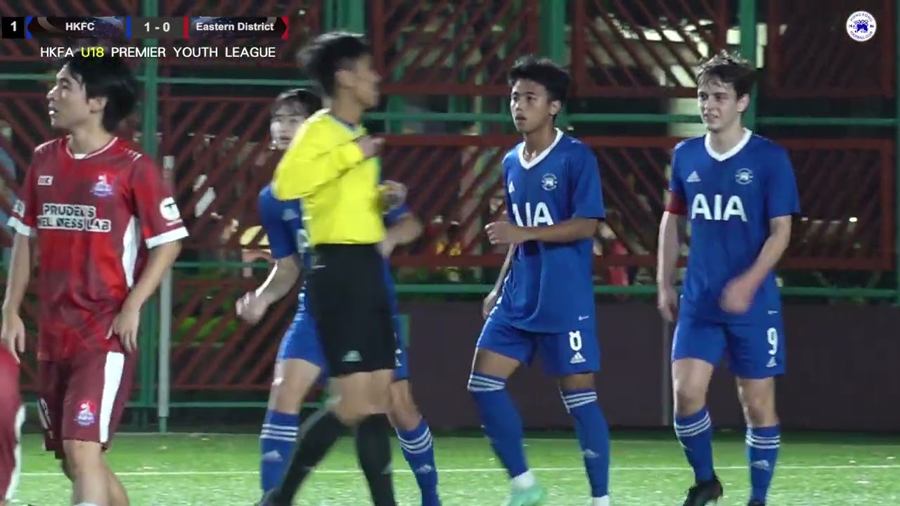 (Highlights) HKFC vs Eastern District /Premier Youth League U18