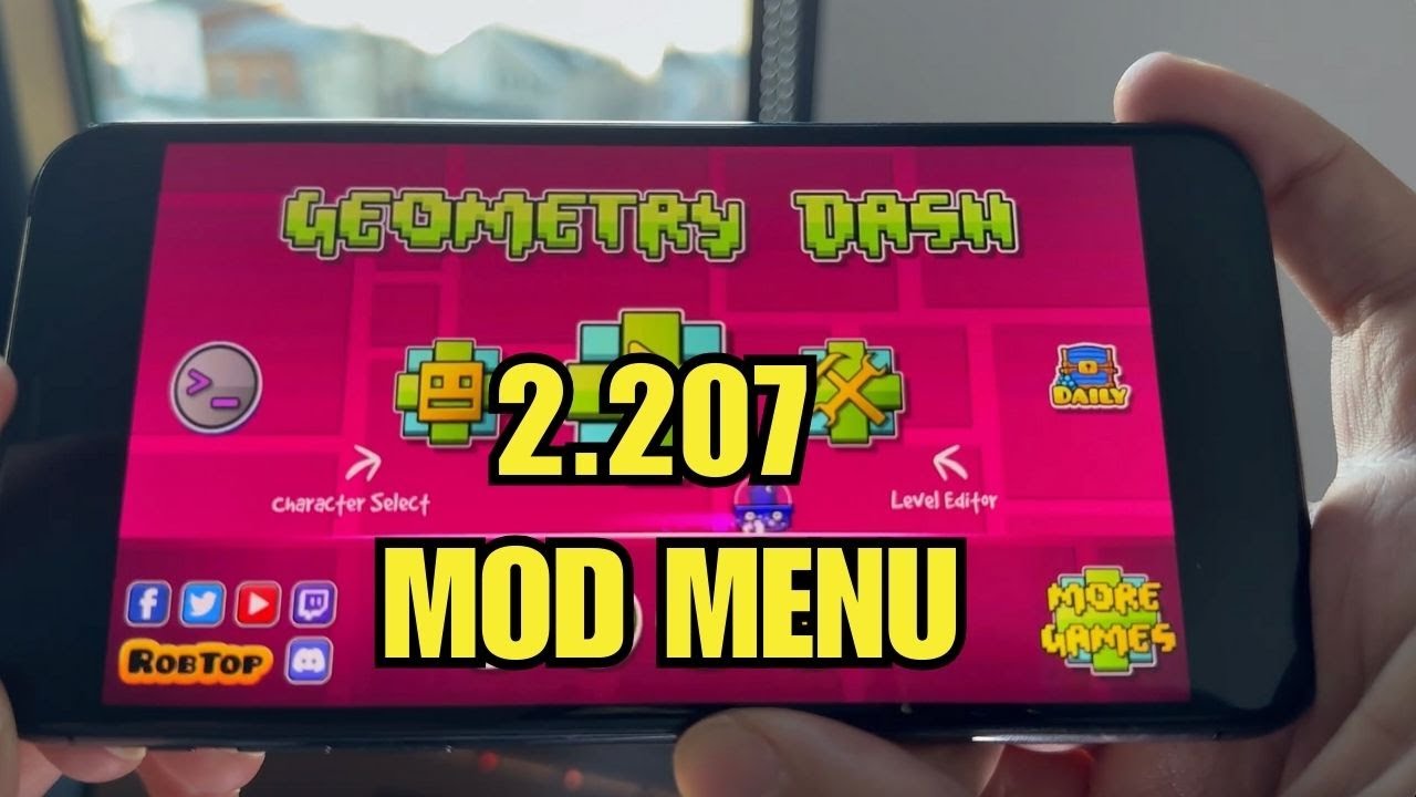 How to download Geometry Dash 2.207 MOD iOS Android
