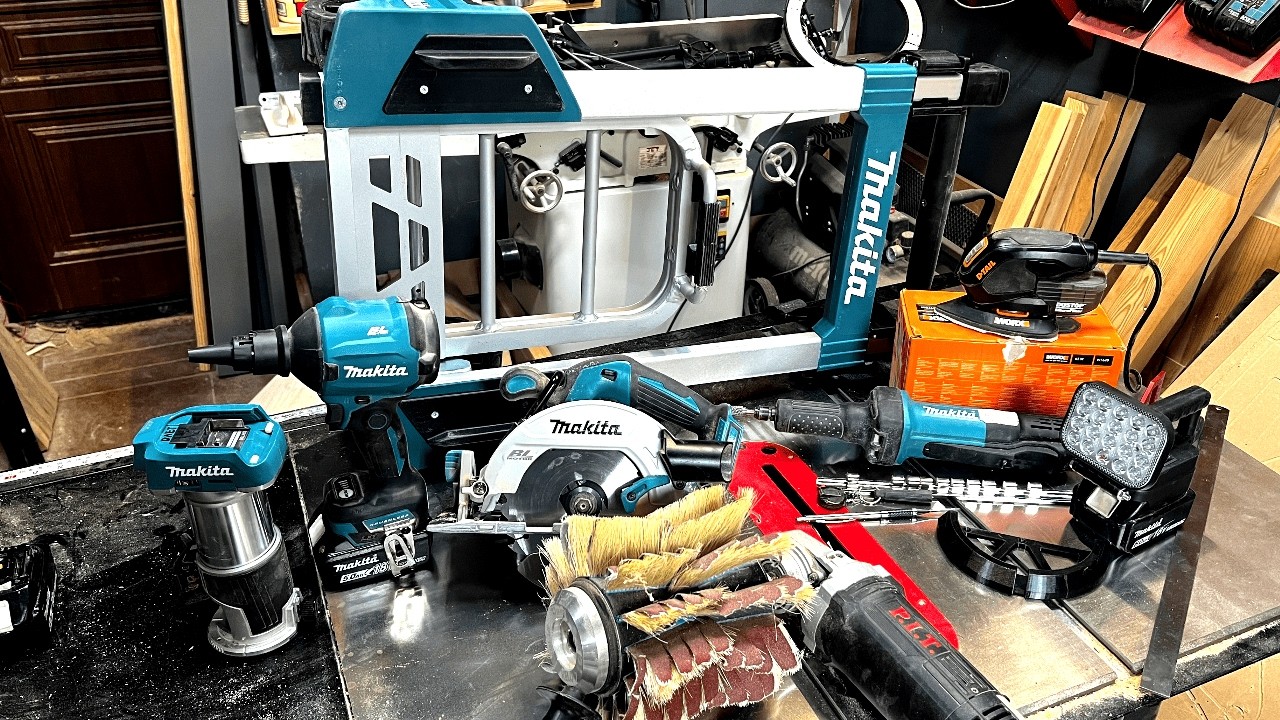 💥НОВИНКИ ИНСТРУМЕНТОВ в моей мастерской! MAKITA/De-tero, PIT и Китай-Китай! КРАТКИЙ ОБЗОР!