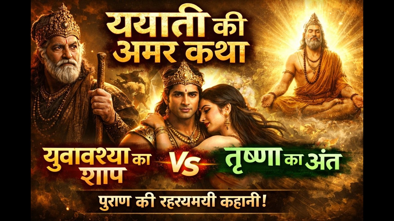 राजा ययाति की रहस्यमयी कहानी | युवावस्था का सौदा | पुराण कथा
