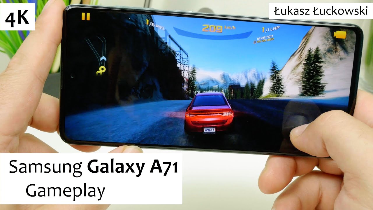Samsung Galaxy A71  Snapdragon 730, 6 GB Ram, Adreno 618 | Gameplay