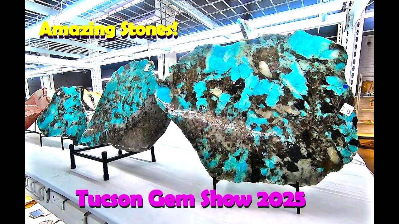 Amazing Madagascar Minerals - Tucson Gem, Mineral & Fossil Show 2025