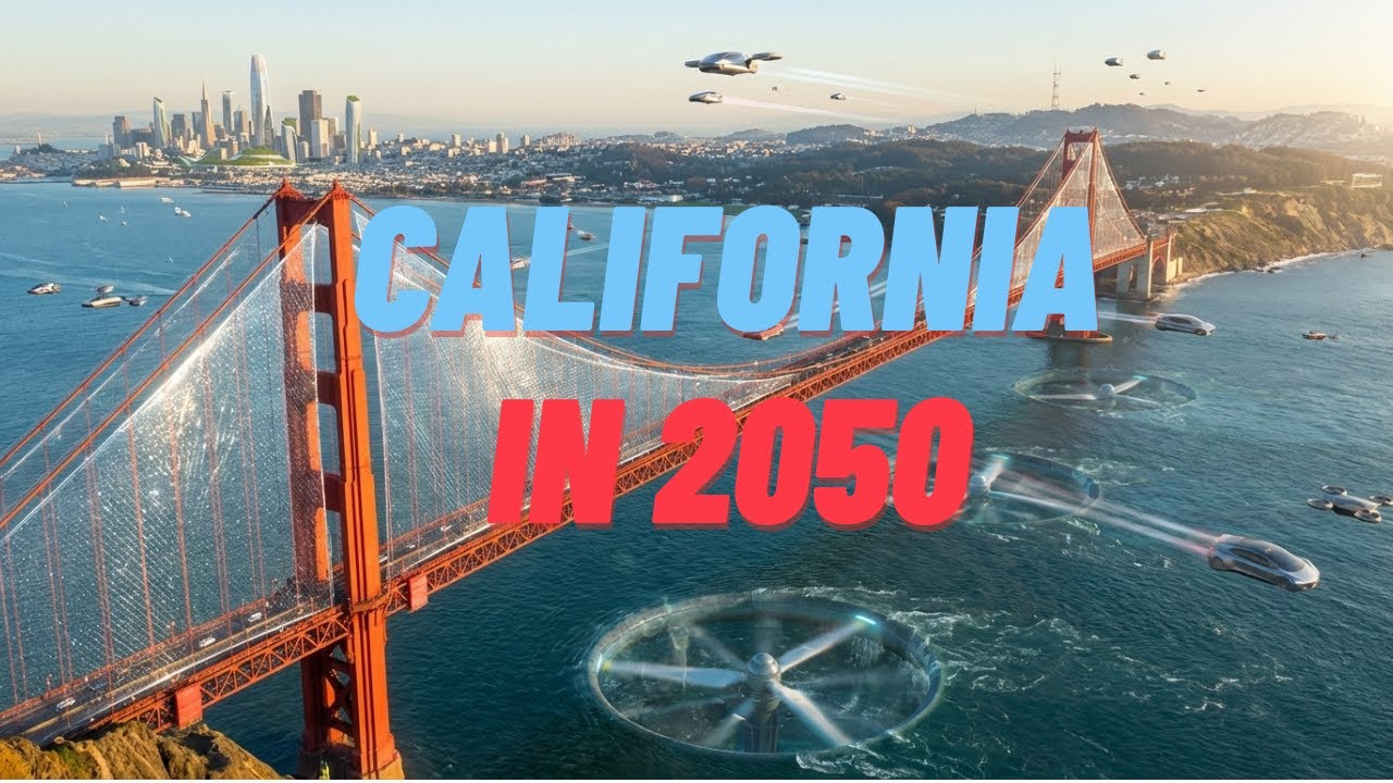 California in 2050: Exploring the Green Tech Utopia #california #aivideo #futuristiccity