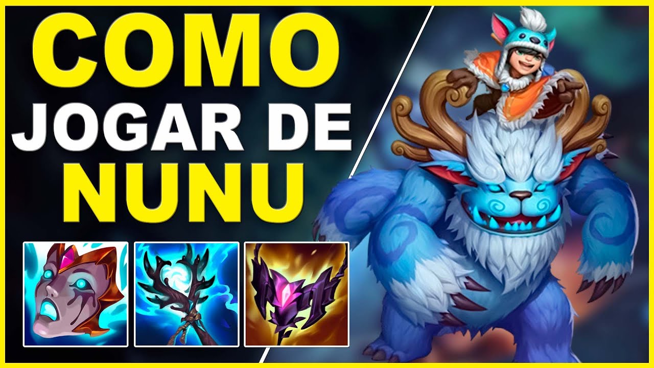 COMO JOGAR DE NUNU JUNGLE 2025 - LEAGUE OF LEGENDS