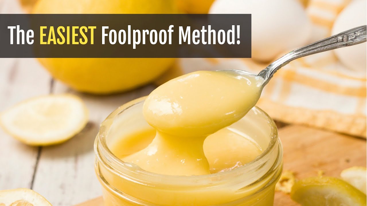 Lemon Curd Filling for Cake From Scratch | Easy FOOLPROOF Recipe