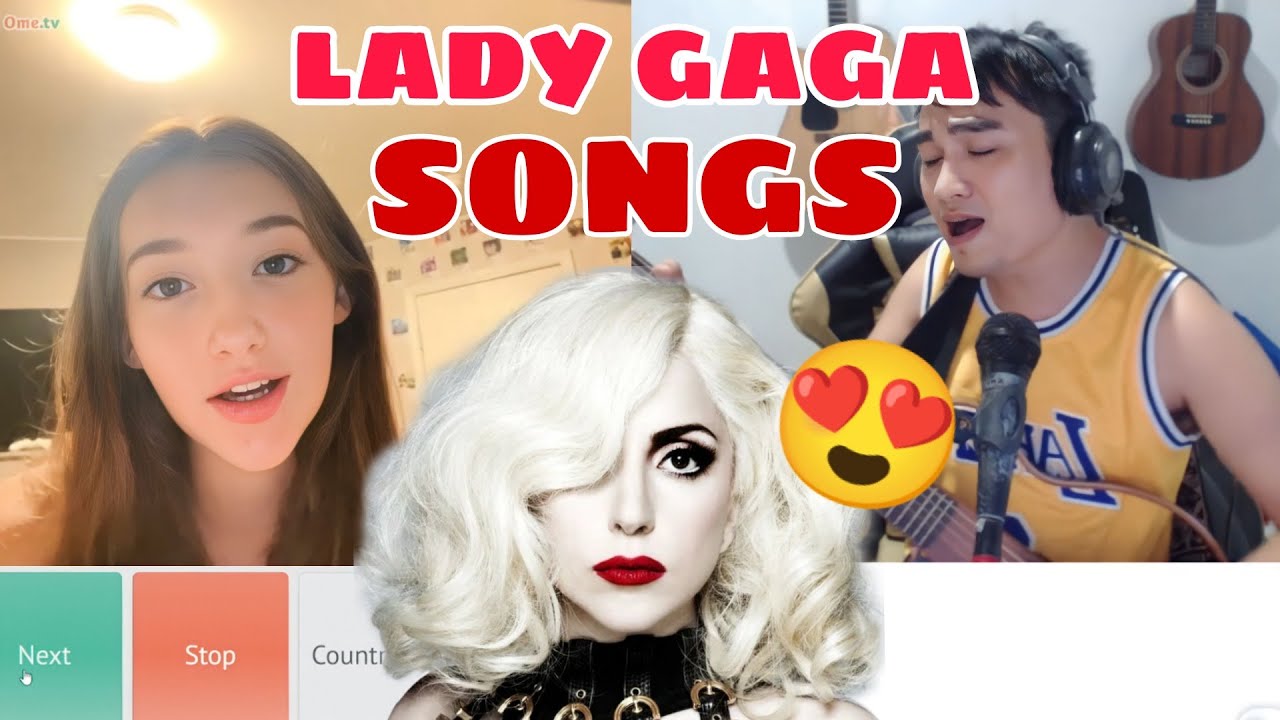 HARANA SERYE | OMEGLE OMETV | LADY GAGA SONGS | JAWDROPPING | PART39