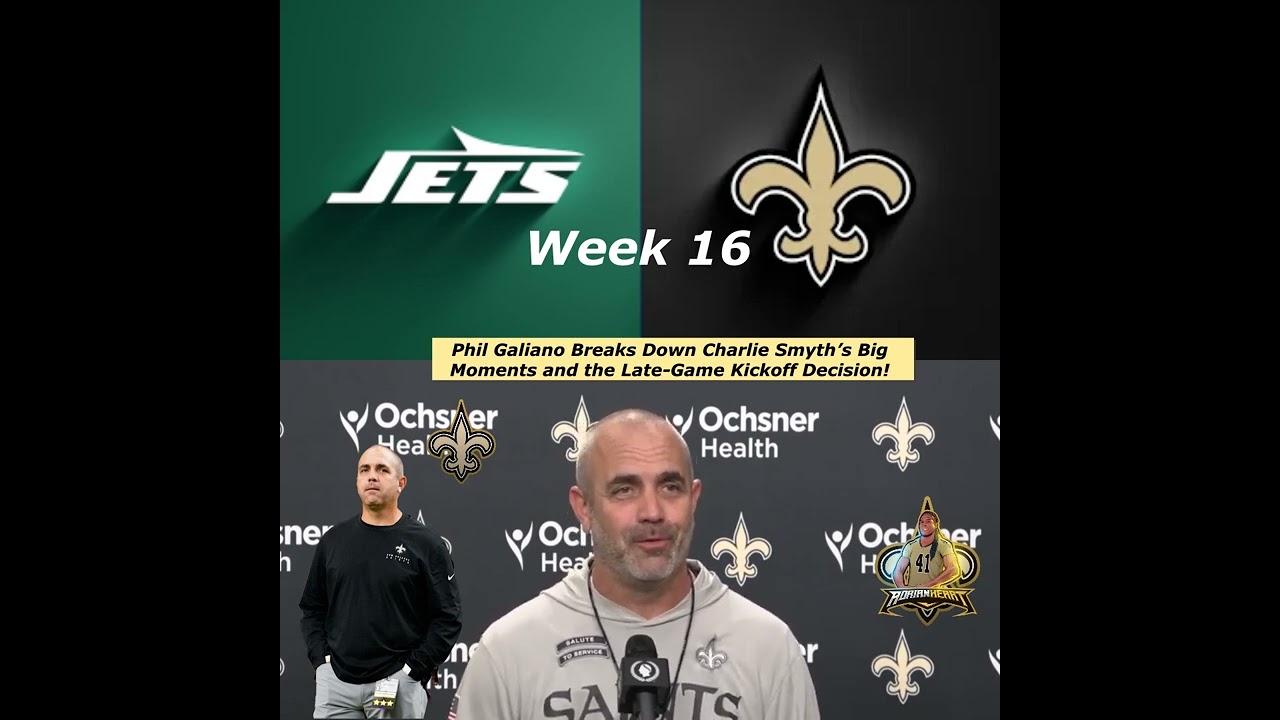 Phil Galiano Breaks Down Charlie Smyth’s Big Moments and the Late-Game Kickoff Decision! #nola
