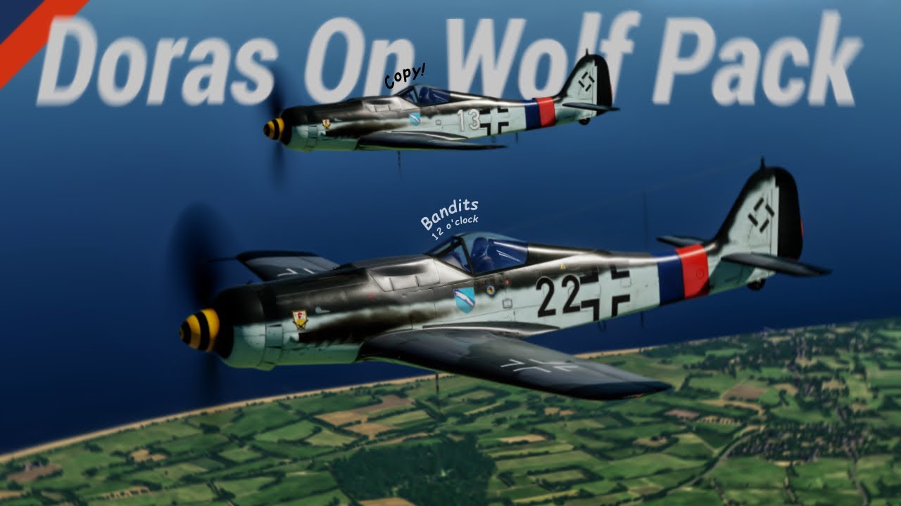Doras on Wolf Pack Part I | DCS World WW2 Multiplayer | Wolf Pack Server