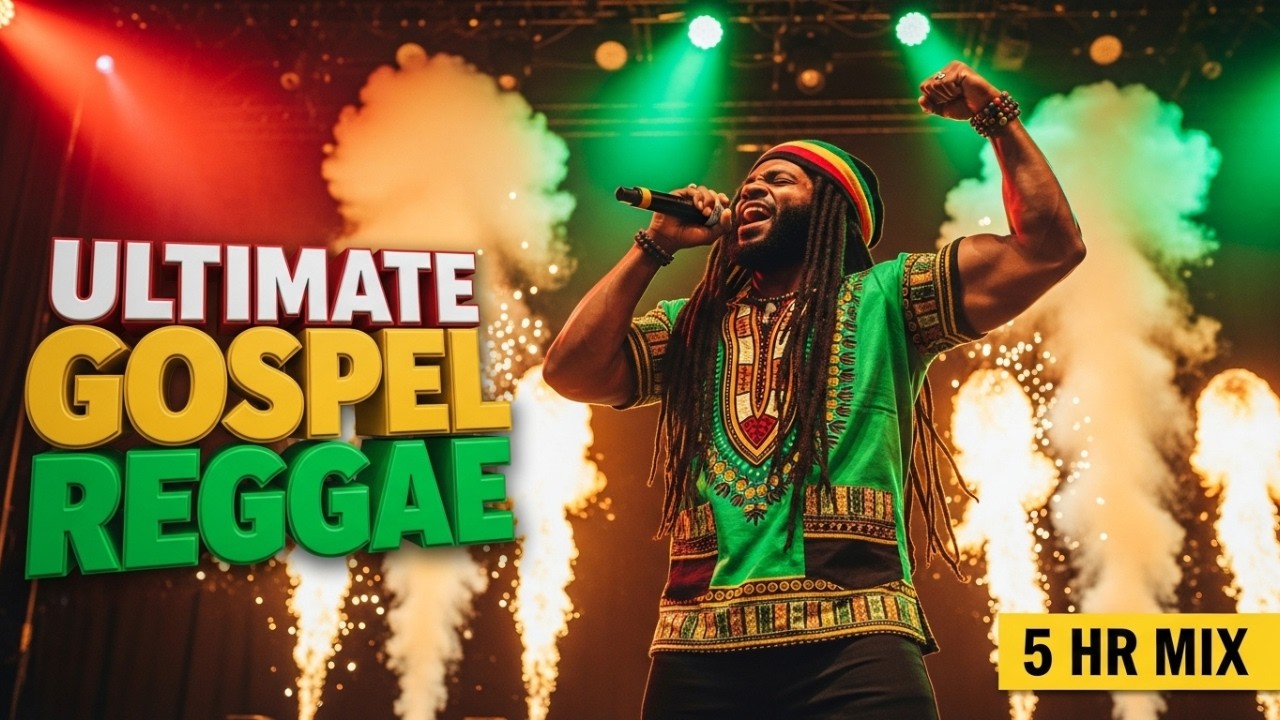 Non-Stop 5 HOUR Gospel Reggae Mix 🔥 Best Worship Songs for Productivity & Long Commutes