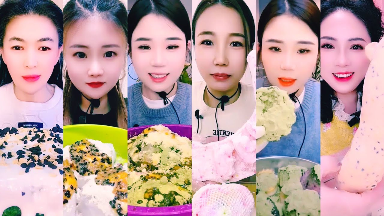 POPULAR ICE LOVERS HAVING DIFFERENT NEW ICE 🧊🧊 MUKBANG- 202 || Ice Lover