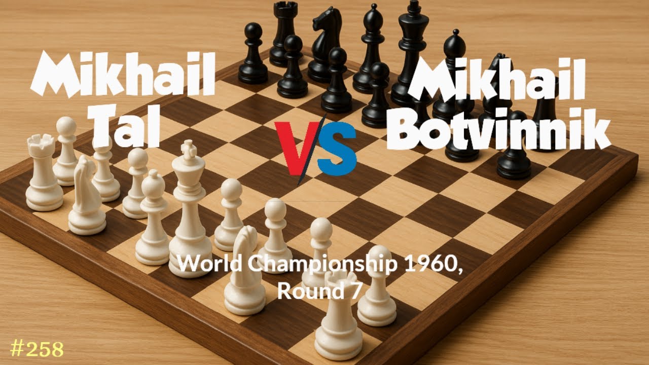 Mikhail Tal vs Mikhail Botvinnik [World Championship 1960, Round 7] 