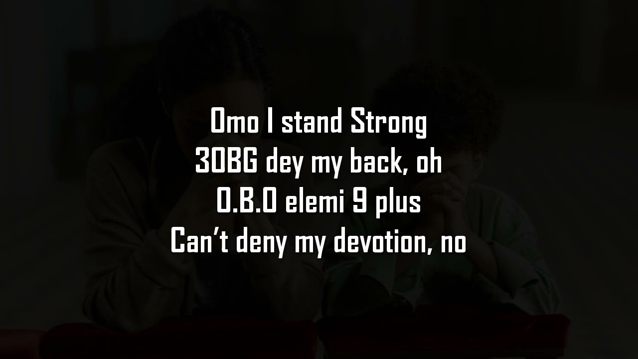 Stand Strong Lyrics - Davido Ft The Samples