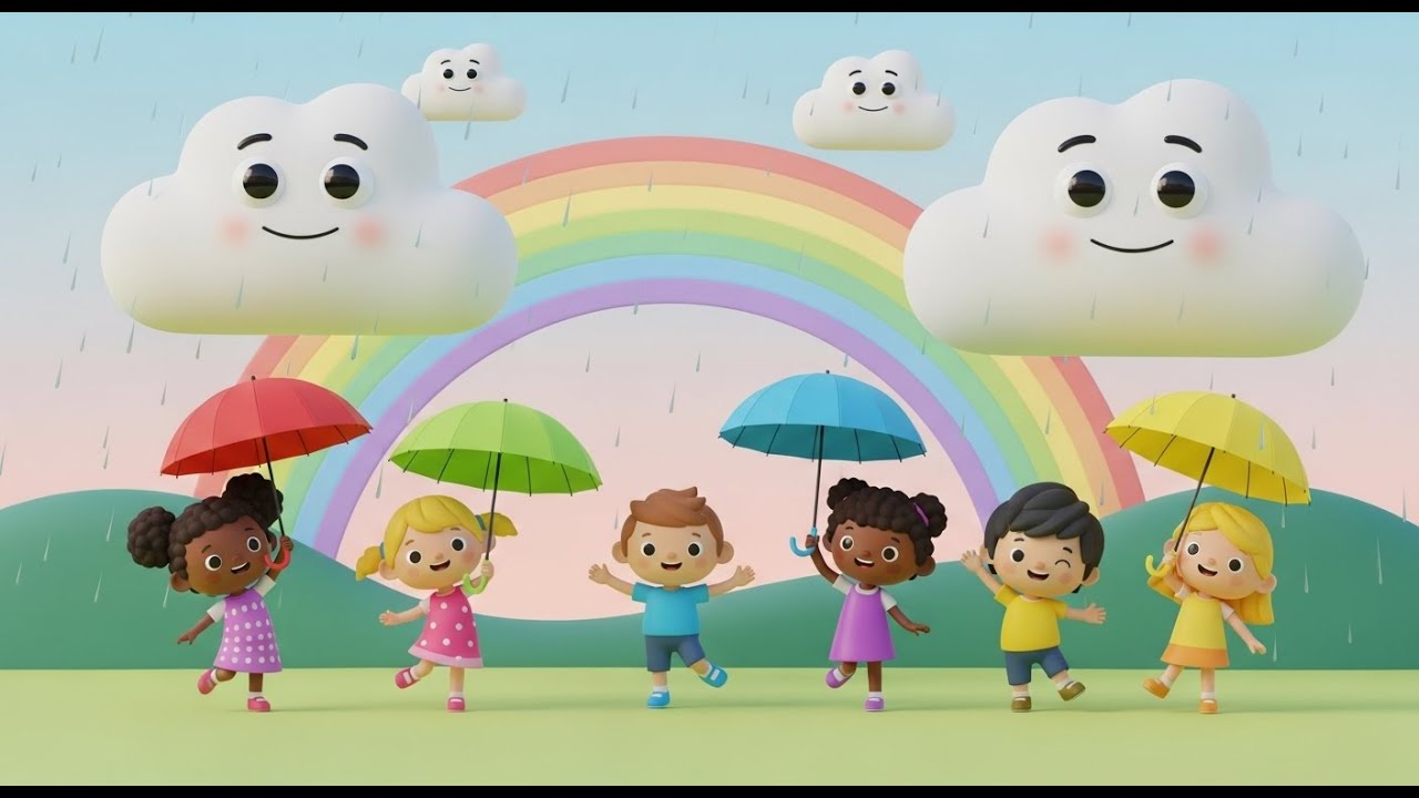 Rain Rain Go Away 🌧️☀️ | Nursery Rhymes for Kids | Kids Songs | Aniblaze Toon