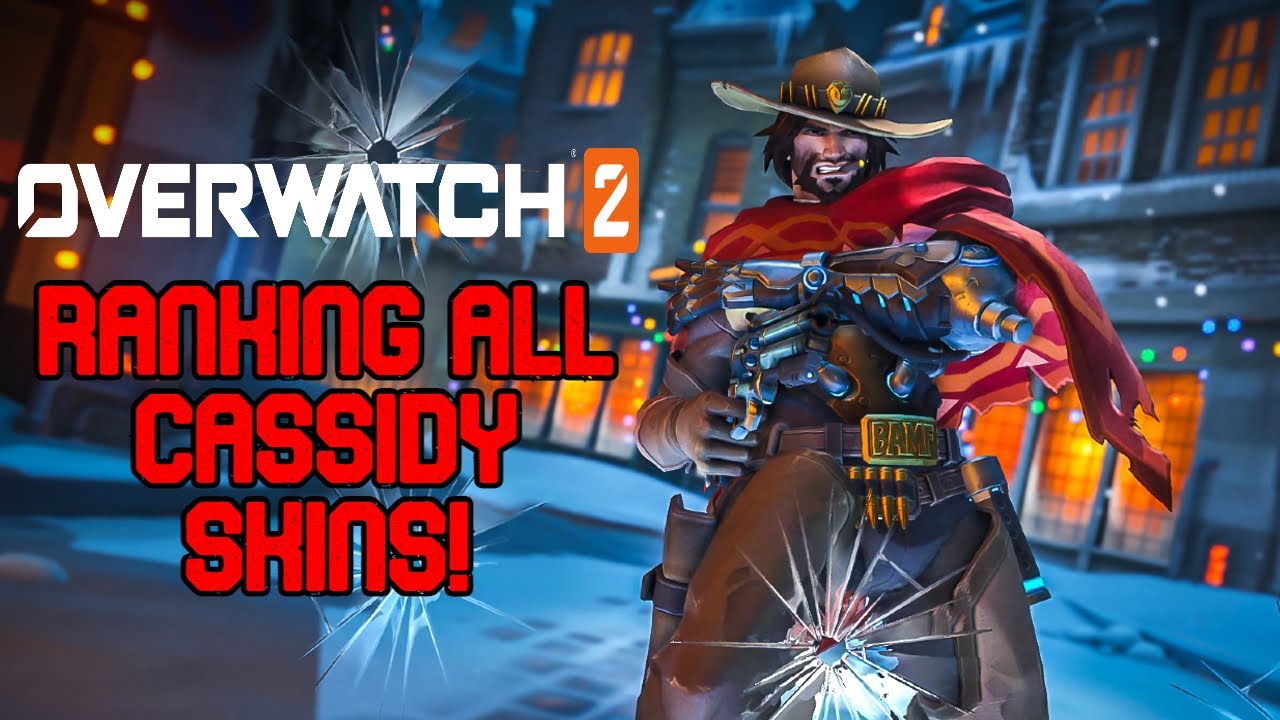 Ranking ALL Cassidy skins in overwatch 2!
