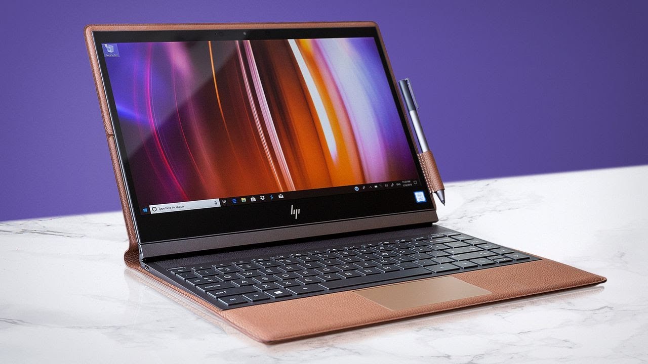 This laptop is more than just a leather skin