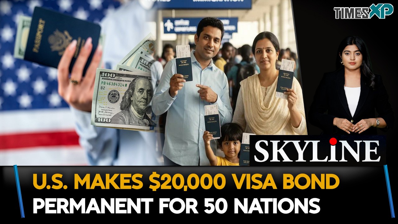U.S. Makes $20,000 Visa Bond Permanent for 50 Countries: Is India Included? Indians In U.S.