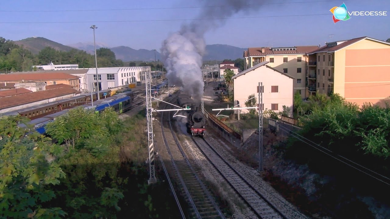 Locomotiva a vapore GR 940 per i 126 anni della 