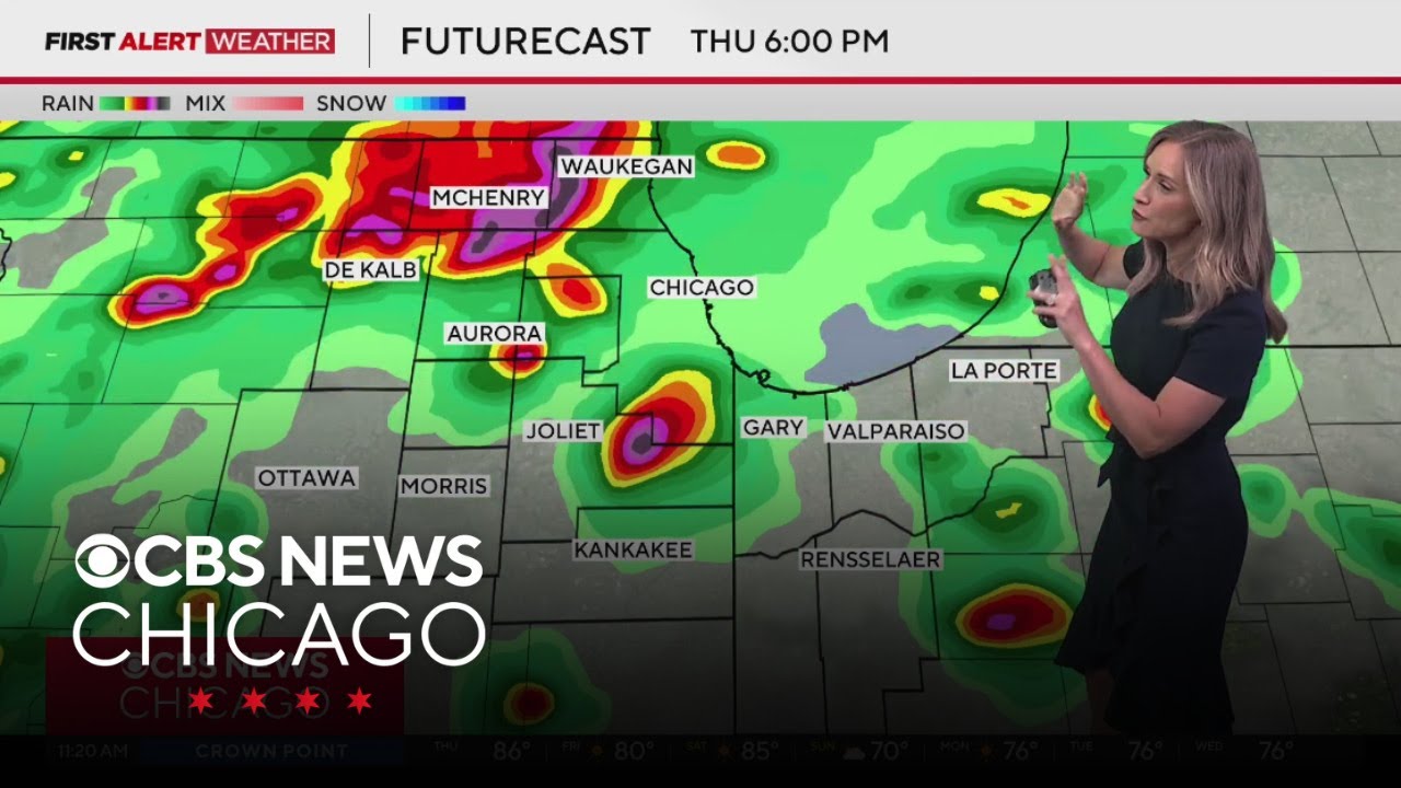 More dangerous storms coming for Chicago on Thursday