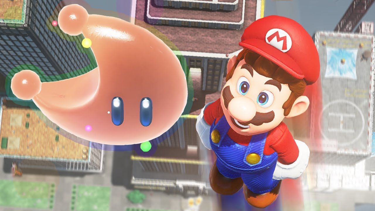Mario Odyssey pero cada LUNA salto MÁS ALTO