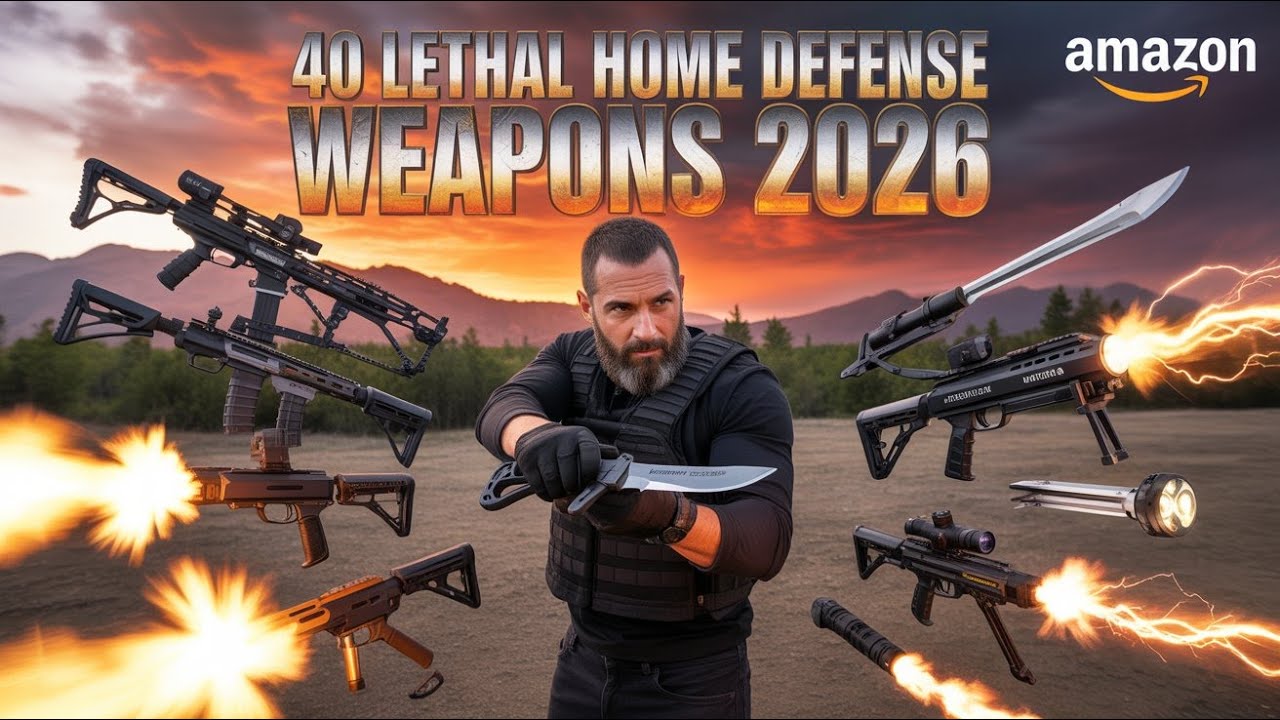 40 LETHAL Home Defense Weapons on Amazon NO LICENSE REQUIRED 2026