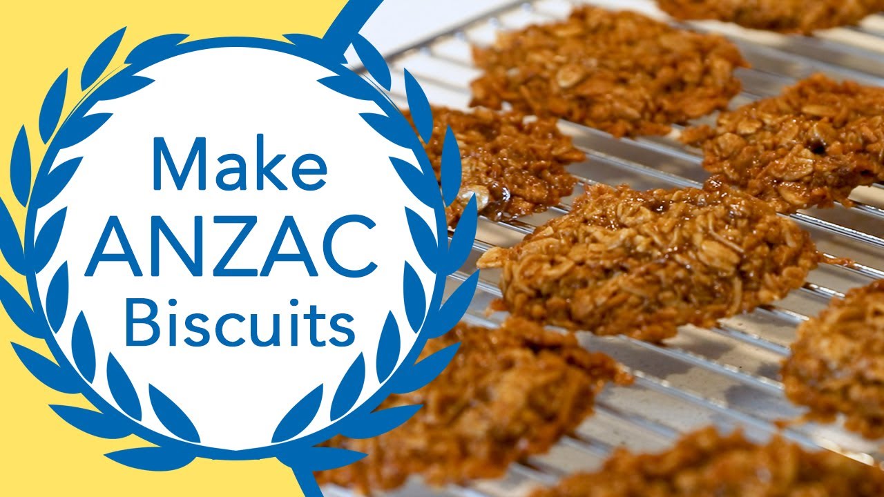 Quick and easy Anzac biscuits recipe